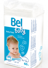 Bel Baby Pads детcкие ватные подушечки с алоэ вера и провитамином B5