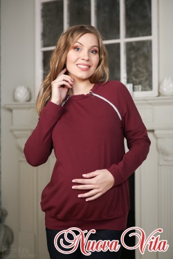Блуза для беременных и кормящих мам Nuova Vita