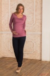 Блуза сборка для беременных и кормящих мам